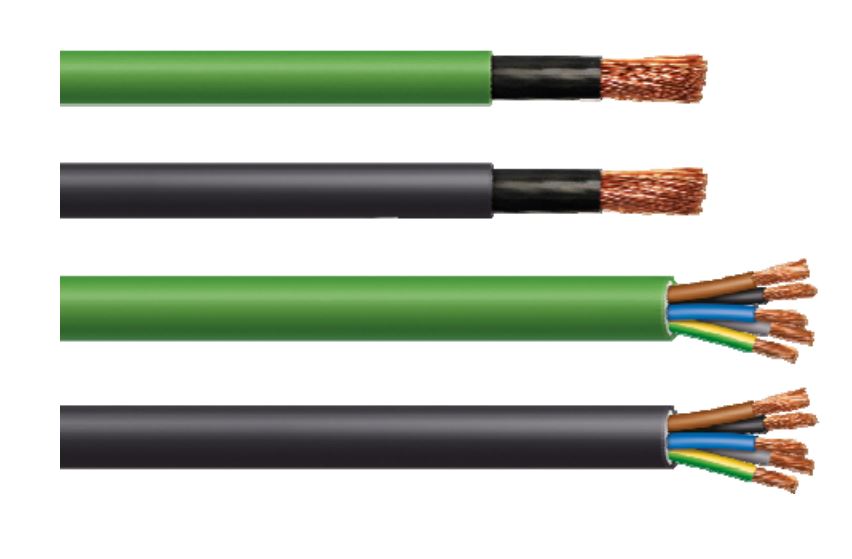 CONDUCTOR ELECTRICO 1KV LIBRE HALOGENO 2X2.5MM2 NEGRO AFIRENAS X RZ1-K
