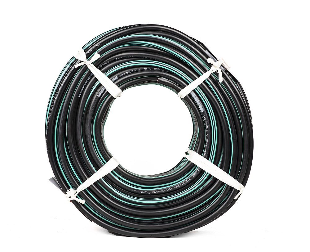 CONDUCTOR ELECTRICO 500V VULCANIZADO 3X12AWG NEGRO NMT PC