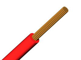 CONDUCTOR ELECTRICO 300V 12AWG ROJO AUTOMOTRIZ GPT-3