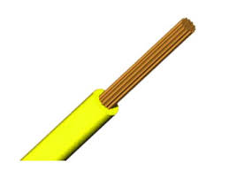CONDUCTOR ELECTRICO 300V 14AWG AMARILLO AUTOMOTRIZ GPT-3