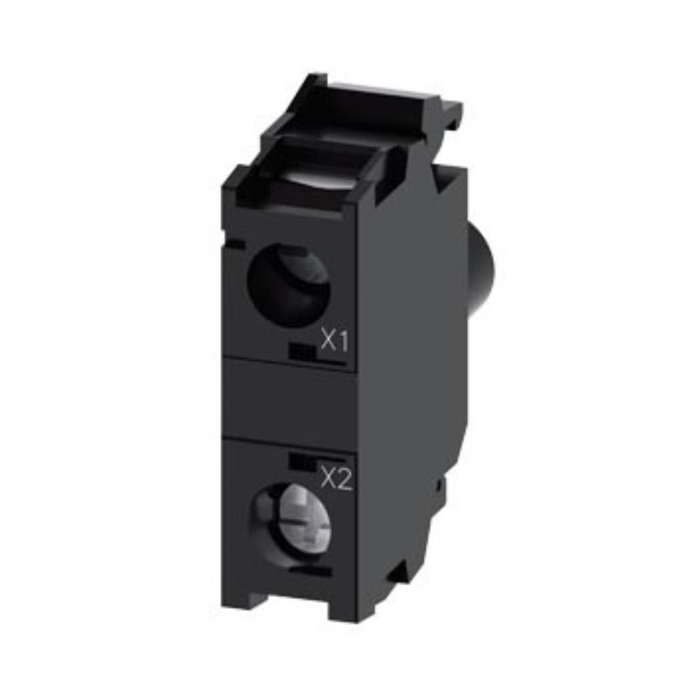 MODULO LED C/LED VERDE 230VAC P/FIJAR EN PLACA FRONTAL SIRIUS ACT 3SU14011BF401AA0