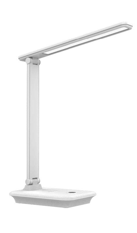 LAMPARA DE ESCRITORIO ATENUABLE 3W 5V 2700-6500K BLANCO CAB.USB DESKLUM