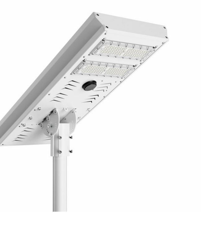 LUMINARIA LED ALUMB PUBLICO SOLAR 55W 5700K 8500LM IP65 P/POSTE C/SENSOR BRP110 G2