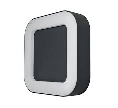 LUMINARIA LED APLIQUE CUADR 13W 100-277V 3000K IP44 ADOS GRIS ENDURA STYLE