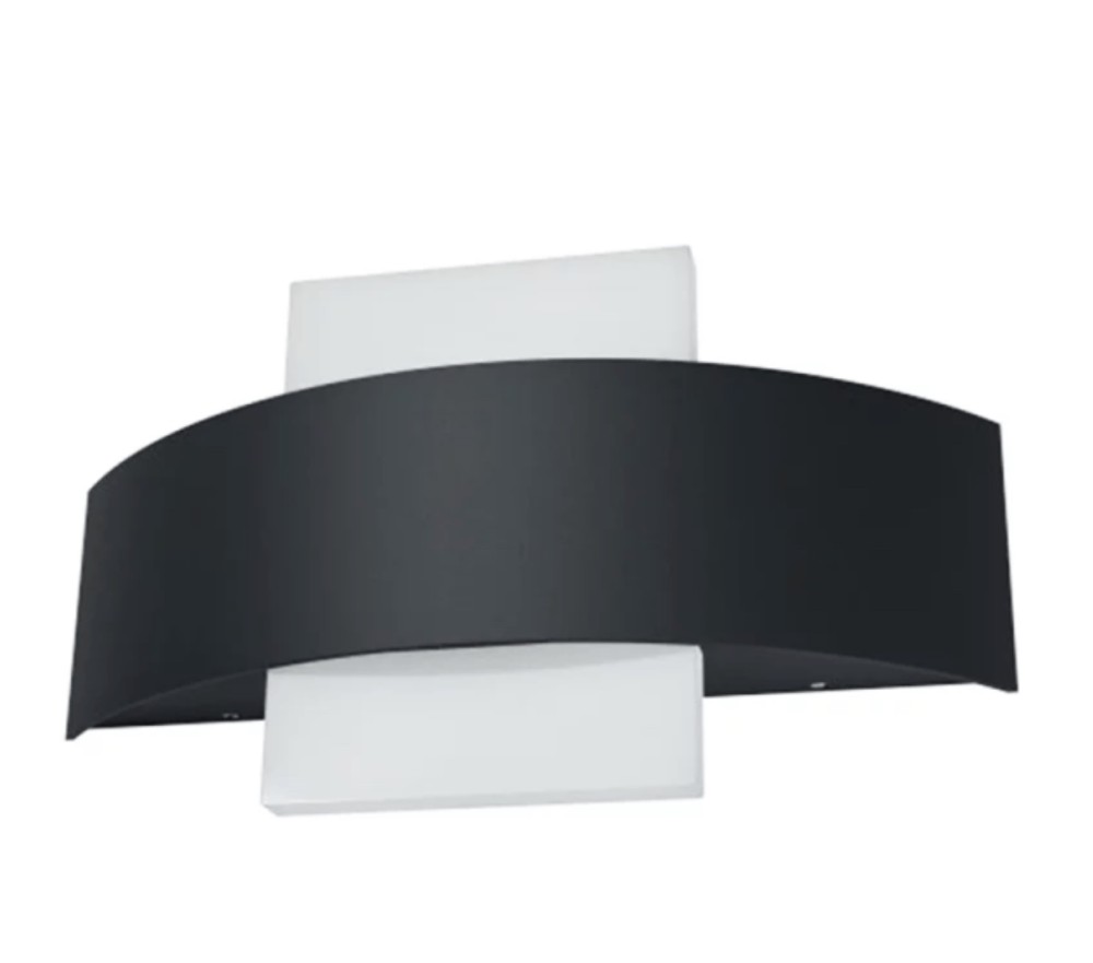 LUMINARIA LED APLIQUE SHIELD CUADR 11W 100-277V 3000K IP44 ADOS GRIS ENDURA STYLE