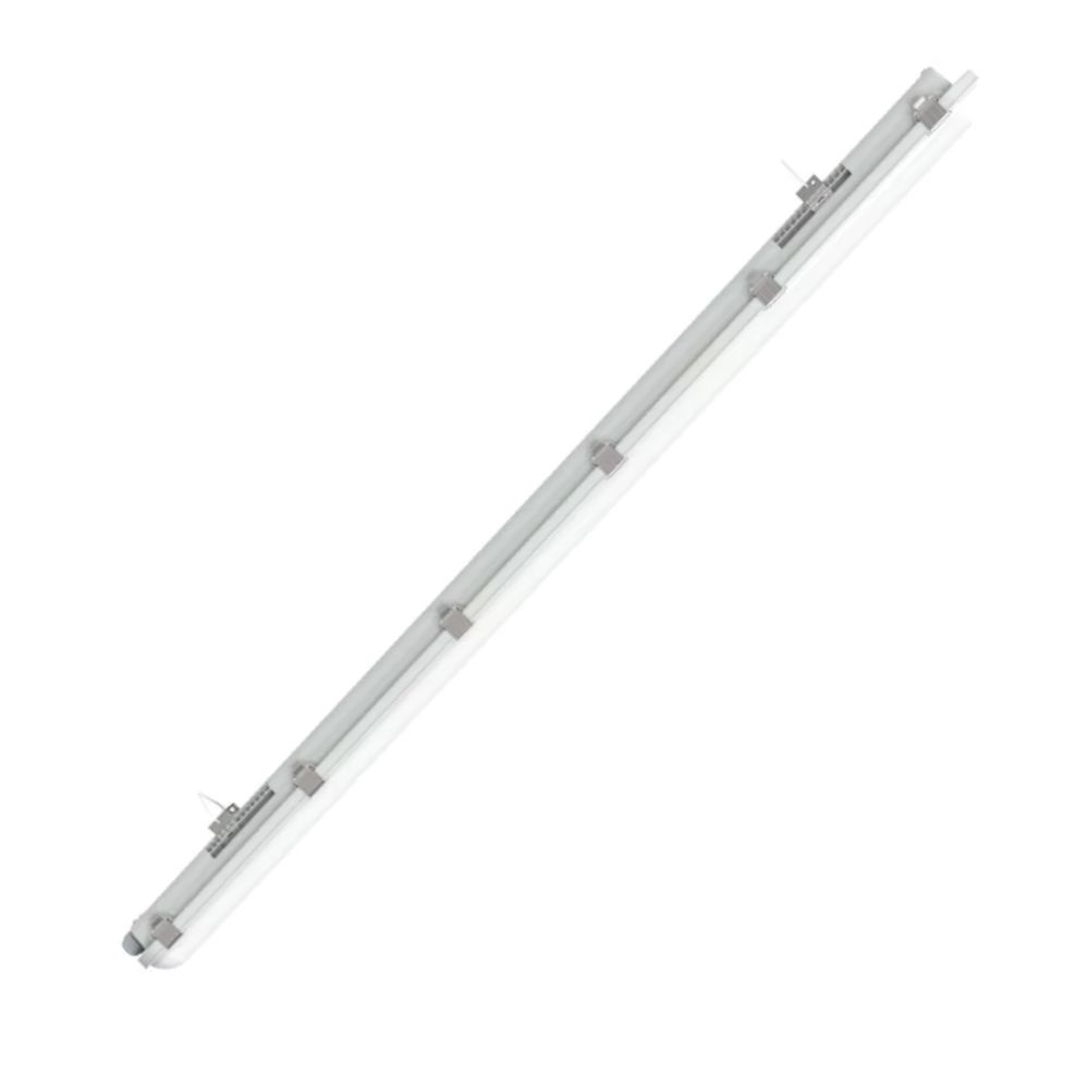 LUMINARIA HERMETICA LED 40W 100-277V 4000K IP65 L1200MM 5400LM DAMP-PROOF PFM EMER