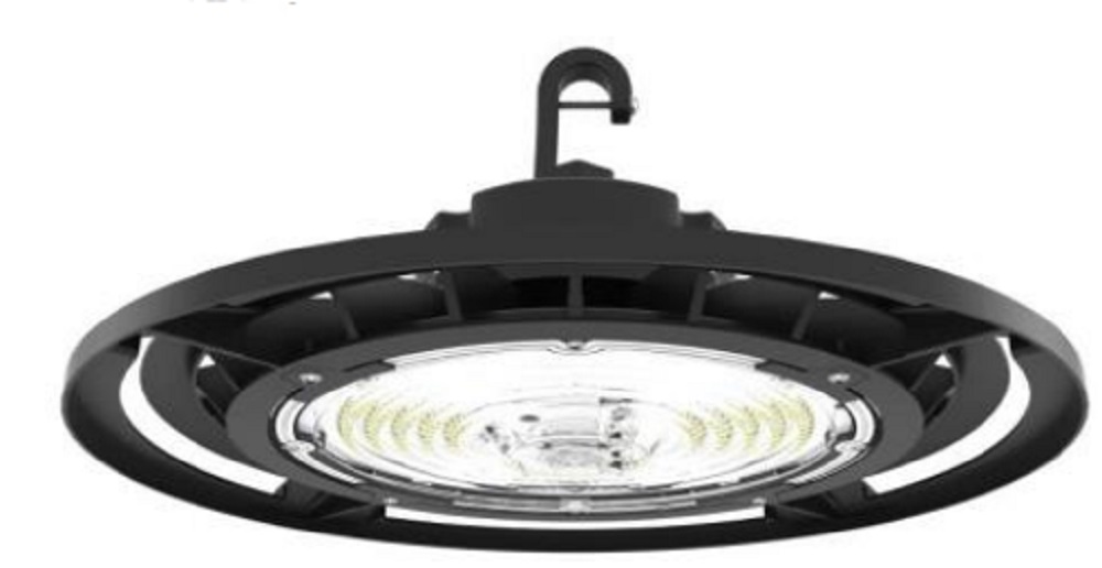 LUMINARIA LED HIGH BAY 200W 100-277V 5700K IP65 NEGRO 110° 32000LM PFM G4