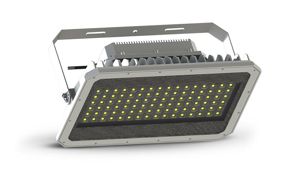 UMINARIA LED PROYECTOR 297W 90-305VAC 5000K IP67 C/MANGO LARGO