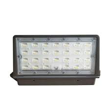 LUMINARIA LED REFLECTOR 70W 120-277V 4000K IP65 GRIS WALL PACK