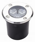 LUMINARIA LED SPOT CIRCUL 15W 100-240V 3000K IP67 EMPOT PISO UV UPLIGHT