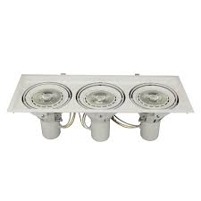 LUMINARIA LED MULTISPOT 100-277V IP20 EMPOT P/3 LAMP PAR30 BL