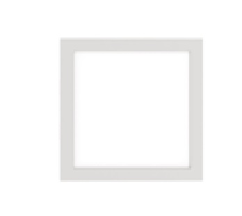 LUMINARIA LED DOWNLIGHT CUADR 24W 100-240V 6500K EMPOT INSERT G2