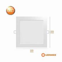 LUMINARIA LED DOWNLIGHT CUADR 18W 100-240V 4000K EMPOT INSERT G2