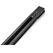 RIEL 3 VIAS 2M ALUMINIO P/LUMINARIA NEGRO TRACKLIGH