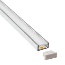 PERFIL ALUMINIO 2MTS ADOS P/LUMINARIA LED
