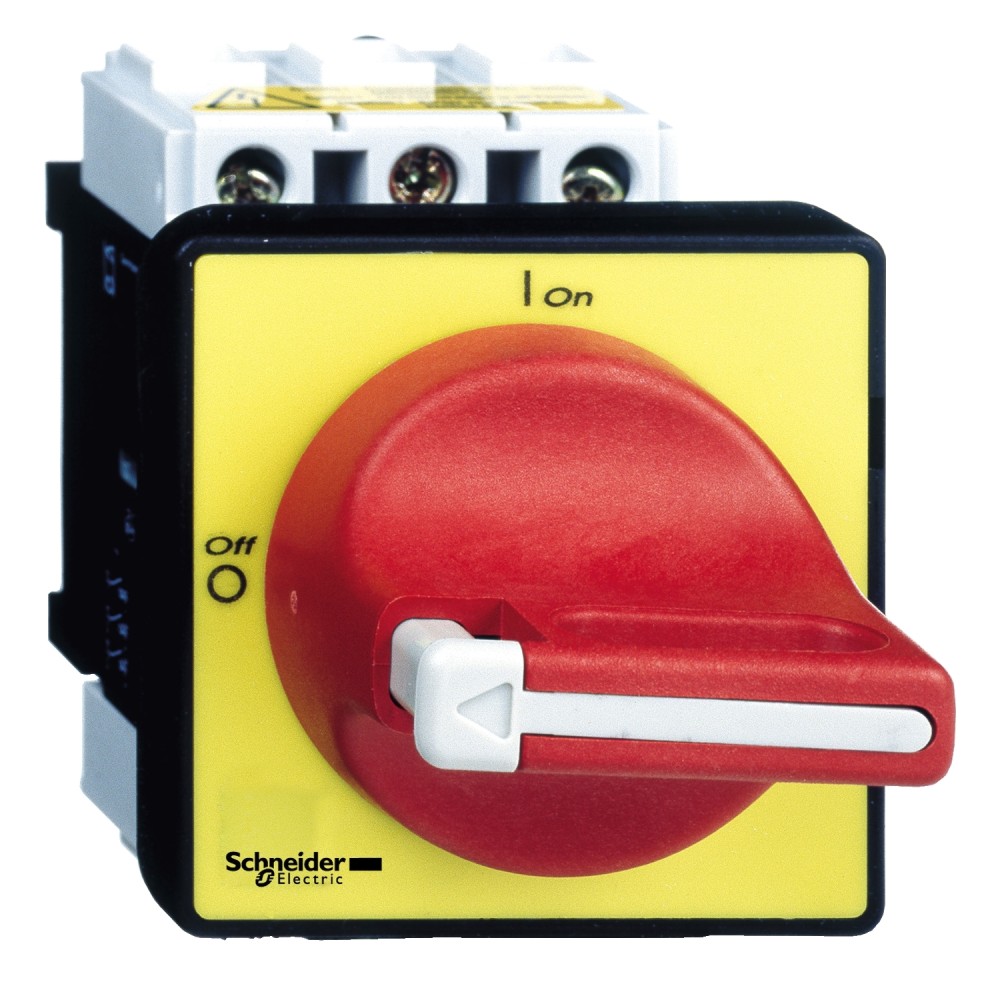 INTERRUP SECCIONADOR PARADA EMERG ROTATIVO 3P 32A 690VAC 0-1 TESYS VCD1