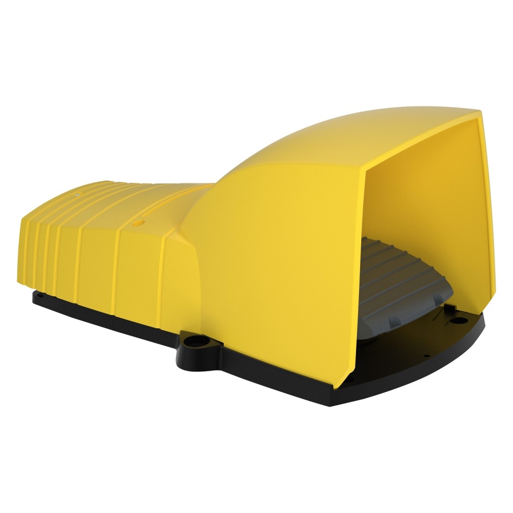 INT CONMUTADOR PEDAL SIMPLE PLASTICO AMARILLO 1NA+1NC ARMONY XPEY310