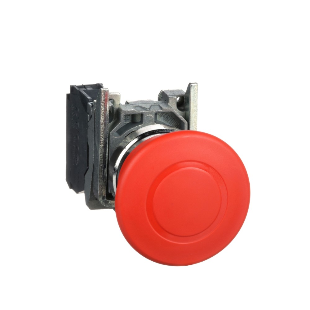 PULSADOR PARADA EMERG HONGO 40MM ROJO 22MM 1NC HARMONY XB4BT842