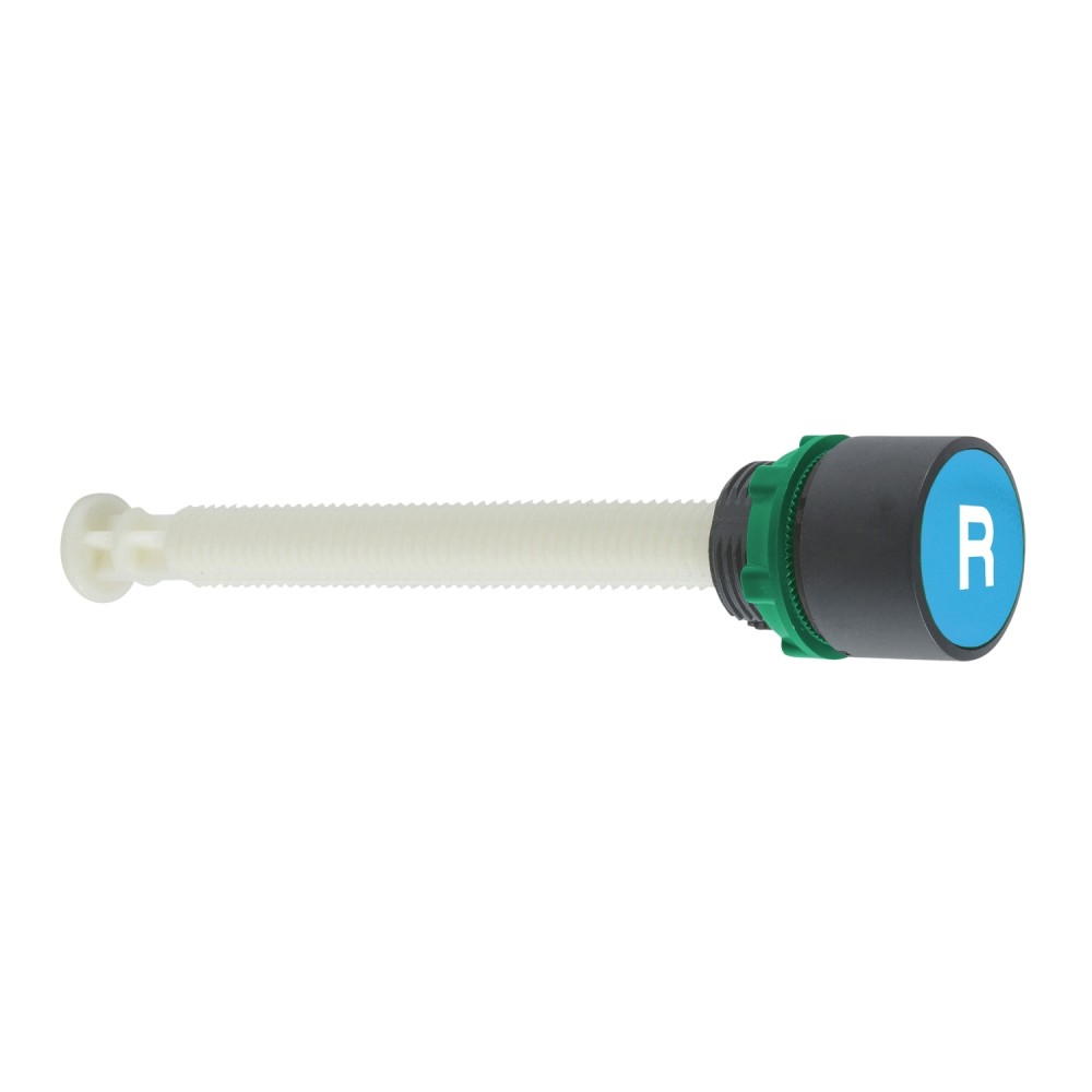 PULSADOR RASANTE REINICIO PLAST AZUL 22MM HARMONY XB5AA86102