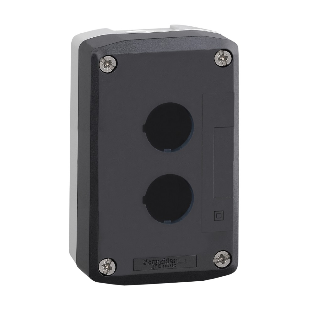 CAJA BOTONERA VACIA PLAST 2 ORIFICIOS 22MM HARMONY XALD02