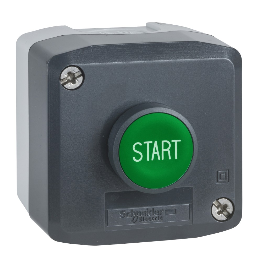 CAJA BOTONERA PLAST RETORNO START 1 PULS 1NA HARMONY XALD103