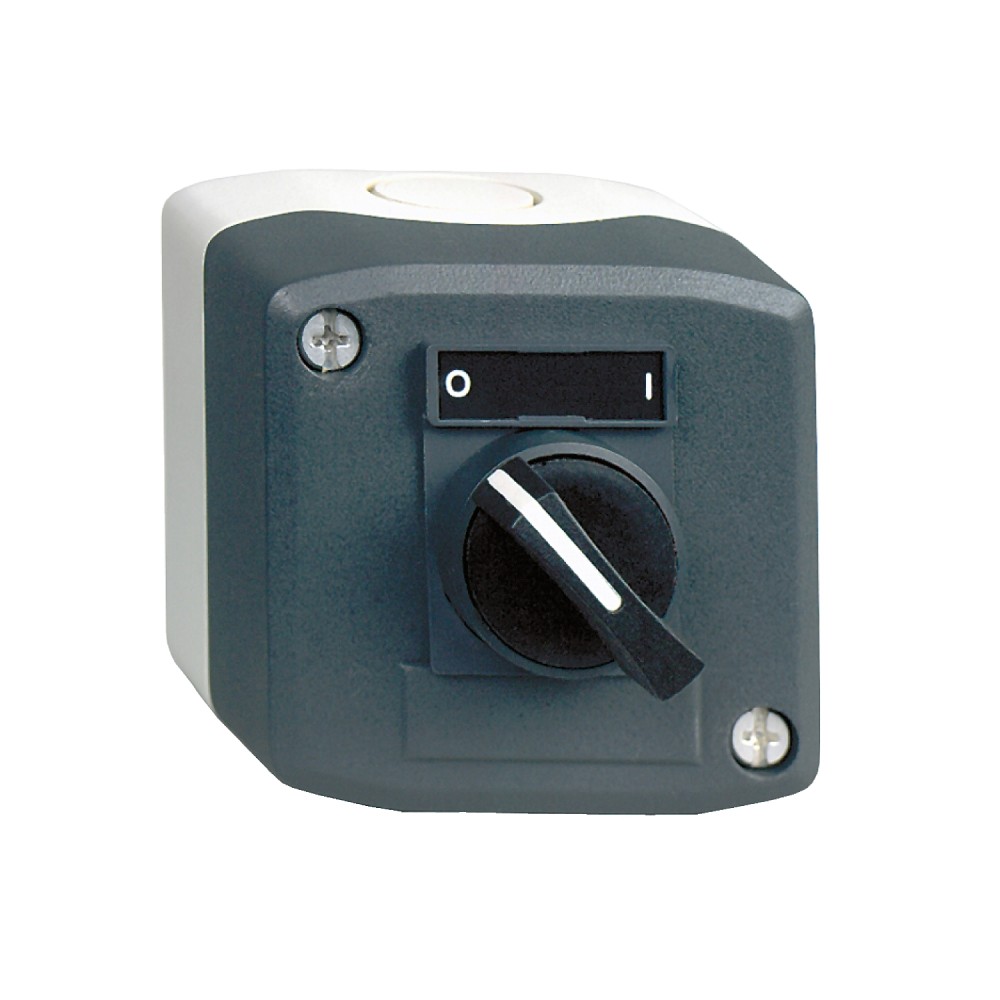 CAJA BOTONERA PLAST ARRANQUE/PARADA 1 SELECTOR 2 POSIC 1NA HARMONY XALD134