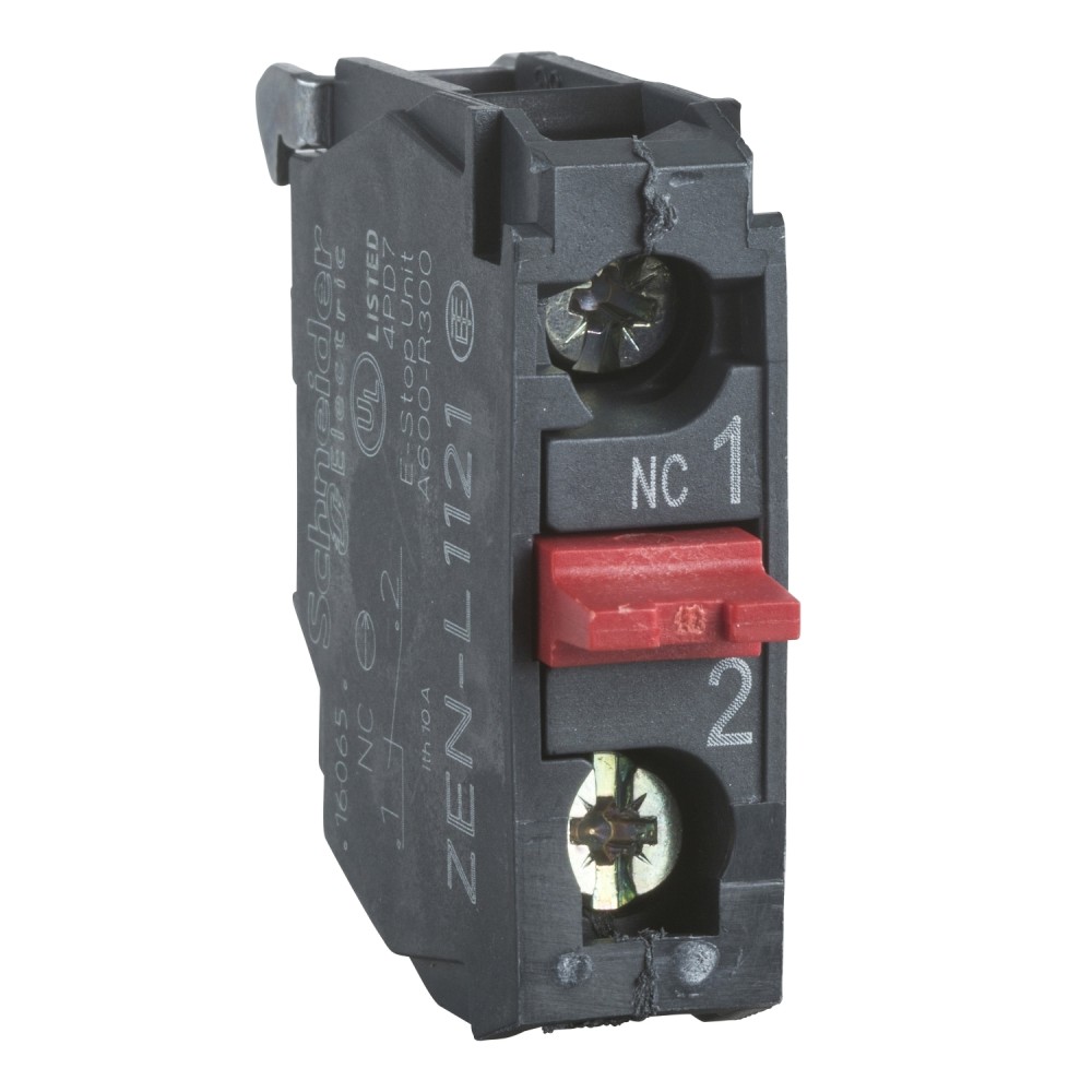 BLOCK CONTACTO 1NC P/CAJA PULS. XAPS ZENL1121