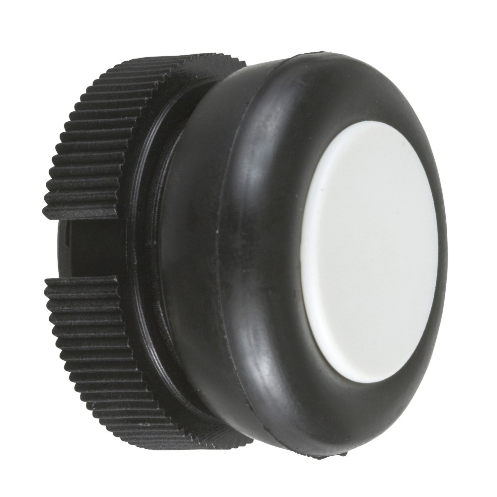 CABEZA PULSADOR RASANTE PLASTICO BLANCO 22MM HARMONY XACA9411