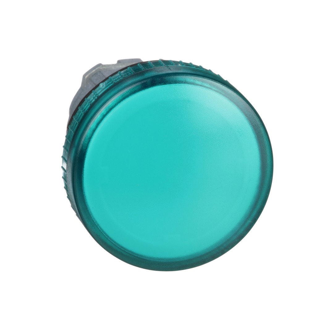 CABEZA PILOTO LUMINOSO BA 9s VERDE 22 MM HARMONY ZB4BV03