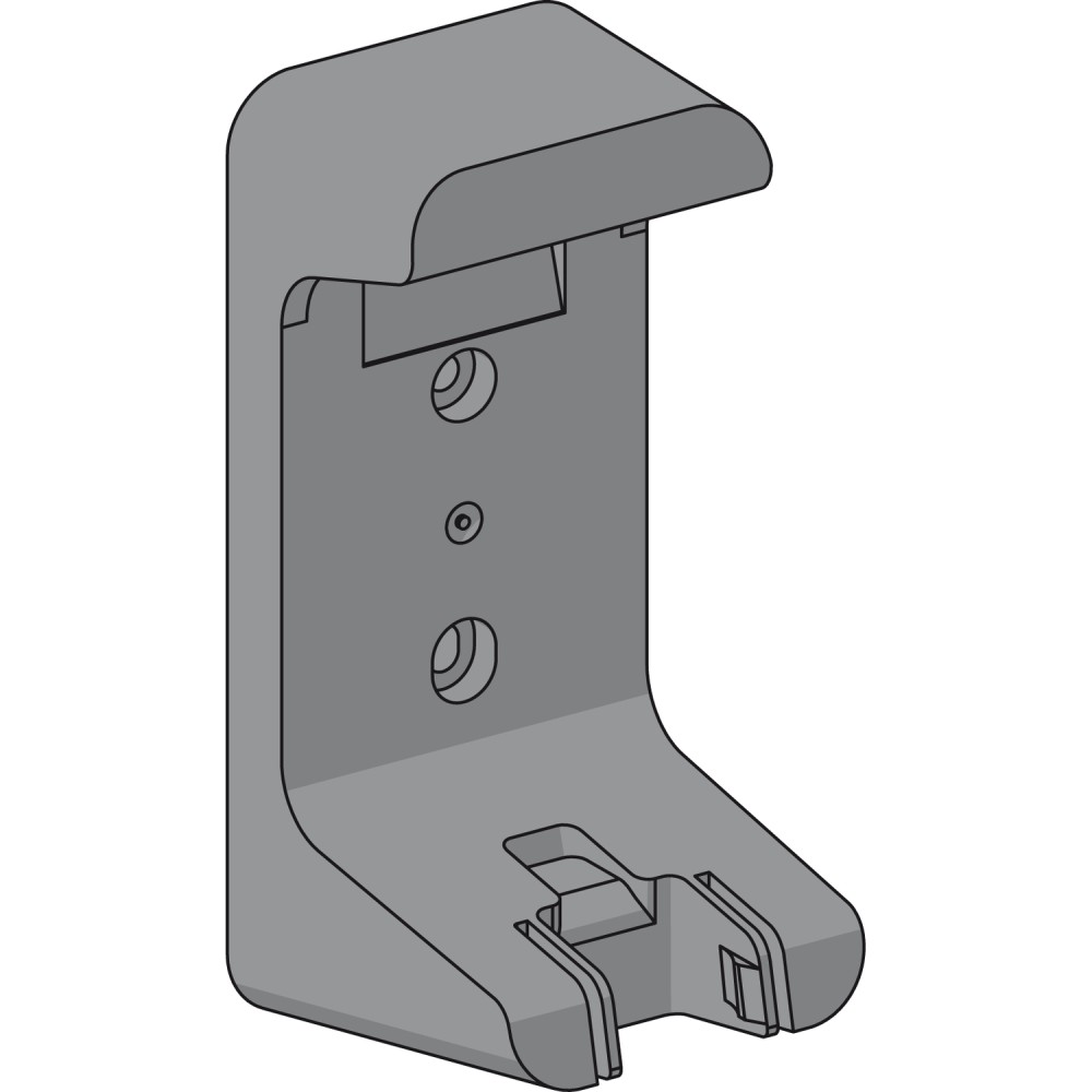 SOPORTE FIJACION POLIPROP P/CONTROL REMOTO HARMONY ZARC04