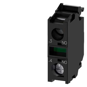 BLOCK CONTACTO FRONTAL 500V 1NA P/PULSADOR SIRIUS 3SU14001AA101BA0