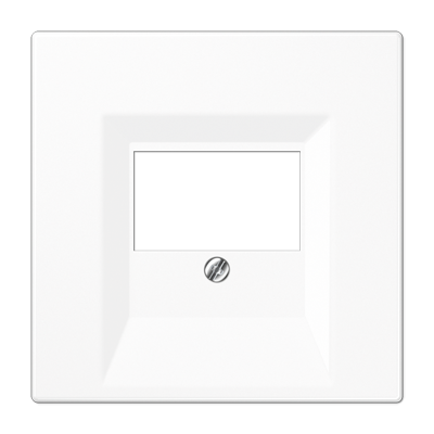 PLACA 1 MOD COLOR BLANCO ALPINO LS969TWW