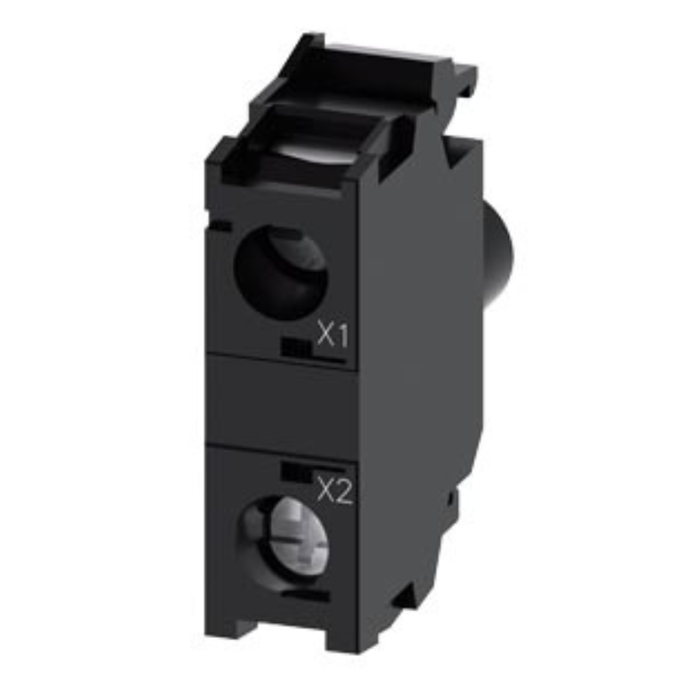 MODULO LED C/LED AMARILLO 24VAC/DC P/FIJAR EN PLACA FRONTAL SIRIUS ACT 3SU14011BB301AA0