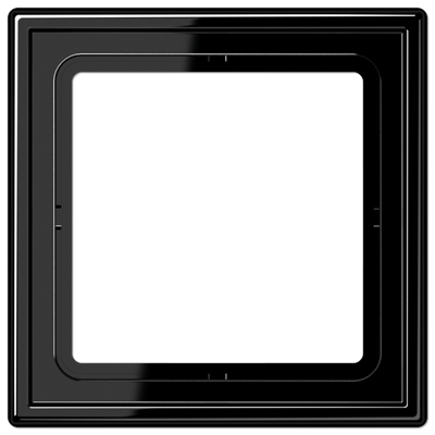 MARCO SIMPLE NEGRO 81X81MM SERIE LS LS981SW