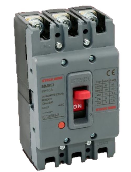 INTERRUPTOR AUT CAJA MOLD 3P FIJO 40A 30KA 415VAC SERIE H63 SDJH40