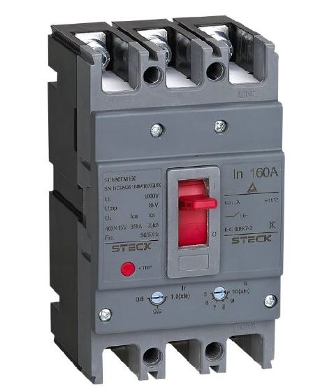 INTERRUPTOR AUT CAJA MOLD 3P TM REGUL 100-125A 35KA 415VAC SD160TM125