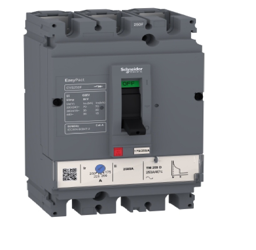 INTERRUPTOR AUT CAJA MOLD 3P REGUL 63-160A 36KA 440VAC ETS 2.2 EASYPACT CVS160F LV516506