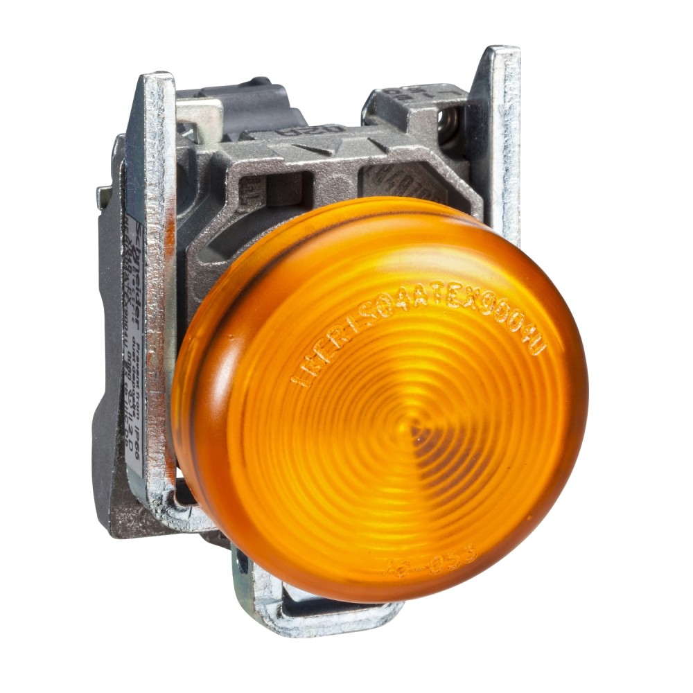 LUZ PILOTO METAL AMARILLO 22MM 230-240VAC LED HARMONY XB4BVM5