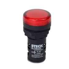LUZ PILOTO PLAST ROJO 22.5MM 220VAC LED SLDS2201
