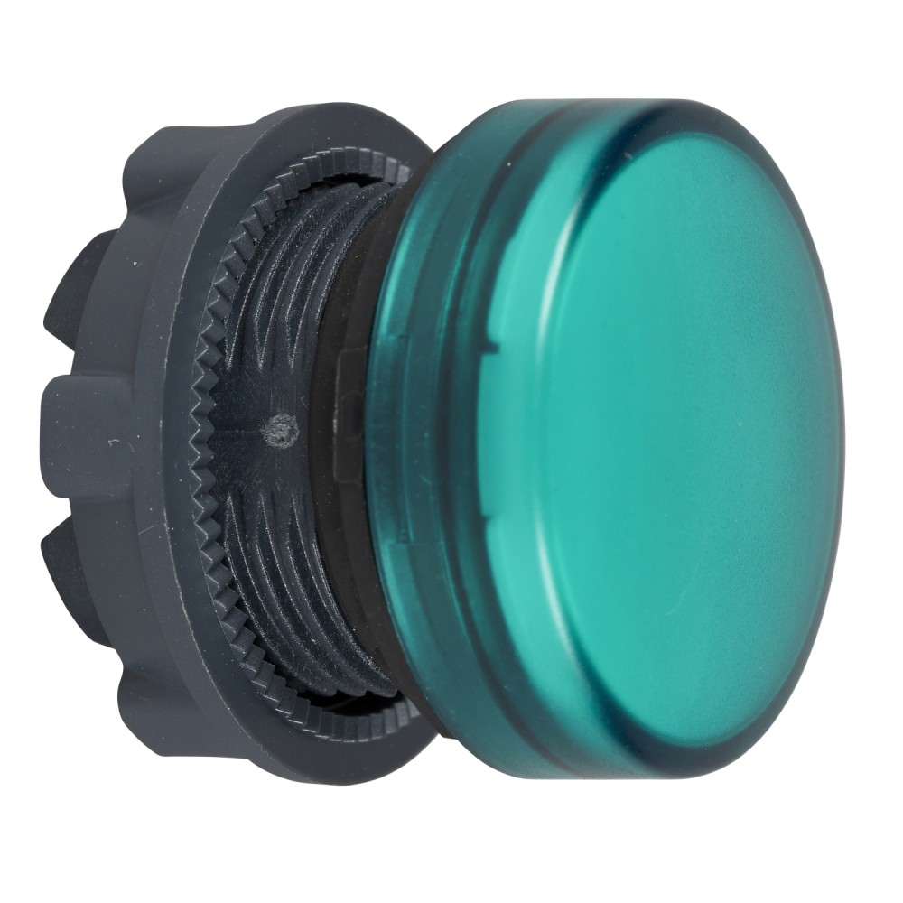 CABEZA PILOTO LUMINOSO LED VERDE HARMONY ZB5AV033