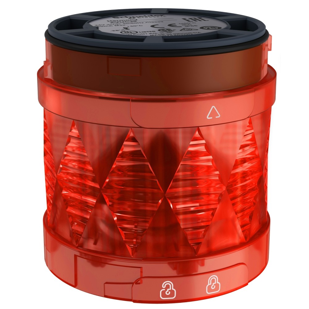 ELEMENTO LUMINOSO P/BALIZA LED PERMAN ROJO 24VAC/DC 60MM HARMONY XVUC24