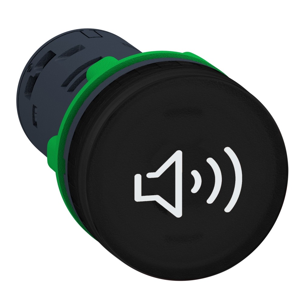 ELEMENTO SONORO CONT/INTERM INDUSTRIAL 90DB 240VAC/DC 22MM HARMONY  XB5KSB