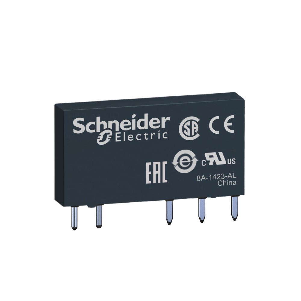 RELE INTERFASE ENCHUFABLE 24VDC 6A 1NANC ZELIO RSL1AB4BD