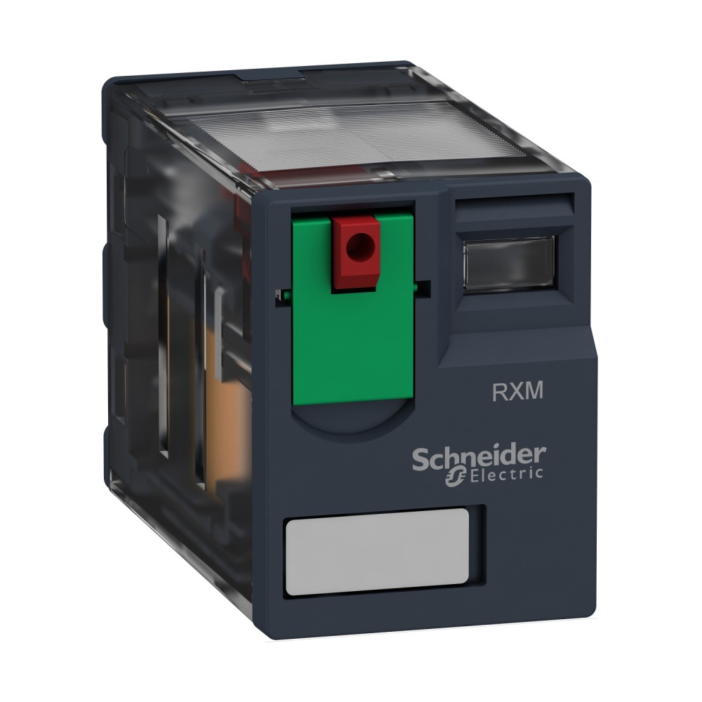 RELE MINIATURA ENCHUFABLE 8 PINES 230VAC 12A 2NANC HARMONY RXM2AB1P7
