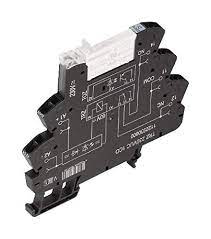 RELE INTERFASE TORNILLO 120VAC 6A LED VERDE 1NANC C/BASE TRS