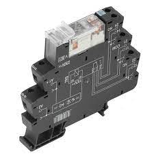 RELE INTERFASE TORNILLO 120VAC 8A LED VERDE 2NANC C/BASE TRS