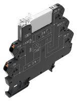 RELE INTERFASE PUSH IN 120VAC 6A LED VERDE 1NANC C/BASE TRP