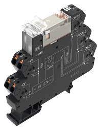 RELE INTERFASE PUSH IN 120VAC 8A LED VERDE 2NANC C/BASE TRP