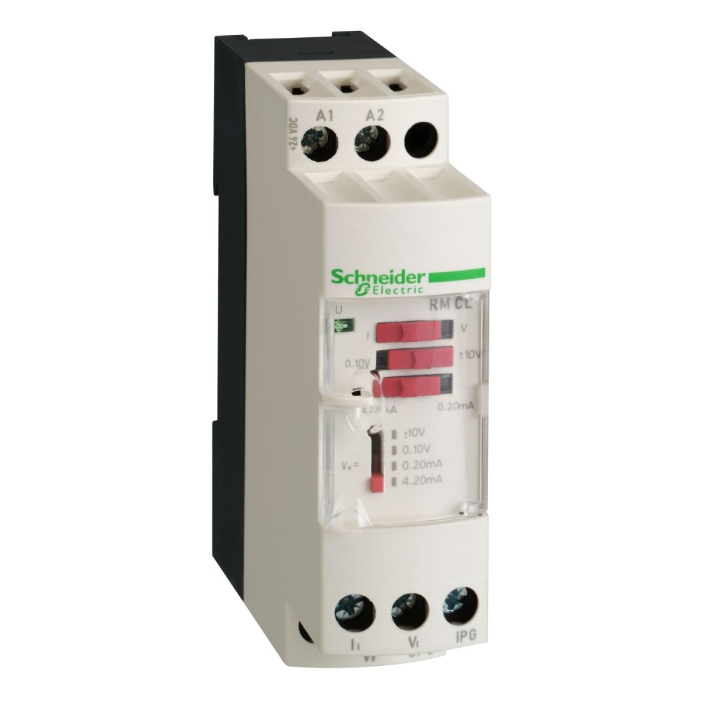 CONVERTIDOR ANALOGICO DE VOLTAJE 0..50V 0...300V 0...500V AC/DC 24VDC AISL. RMCV60BD