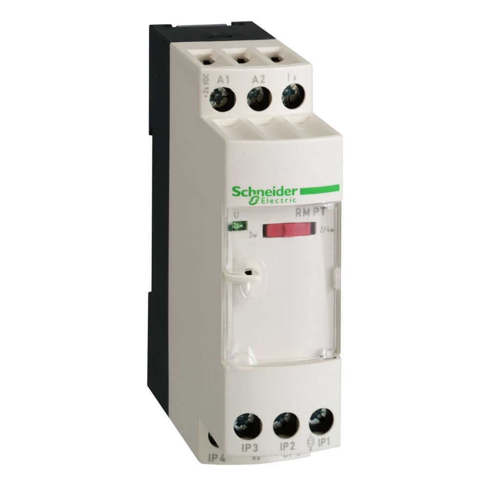 CONVERTIDOR ANALOGICO PT100 (0 A 500ºC) SALIDA 0-10V-0/4-20MA ZELIO 24 VDC NO AISL. RMPT50BD